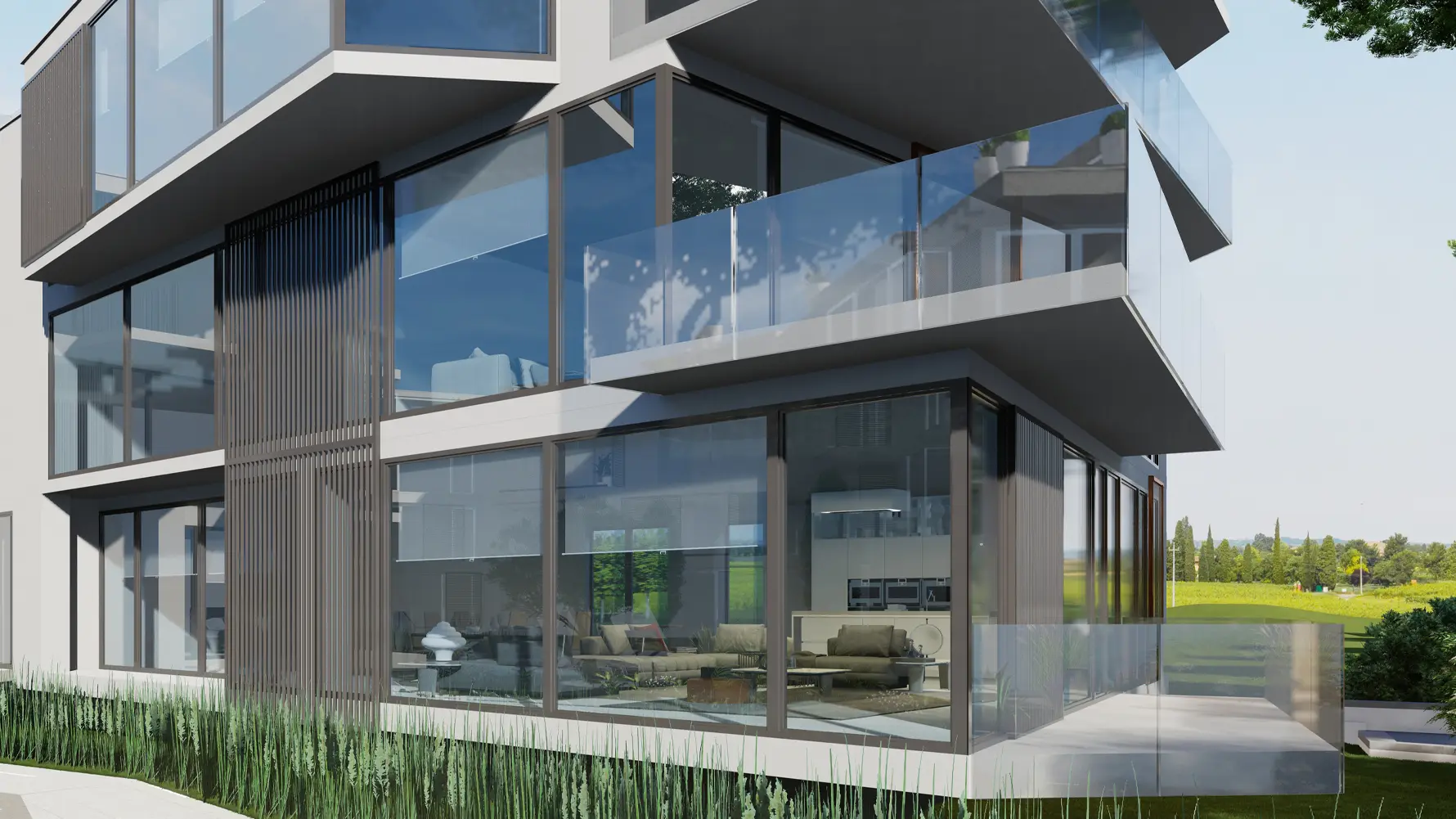 BRISTOLDUE, exklusive Luxusapartments direkt am See in Lonato am Gardasee, mit modernem Design und geräumigen Balkonen.